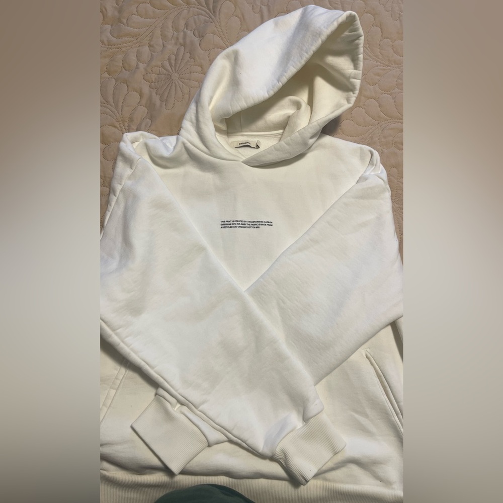 Pangaia white hoodie